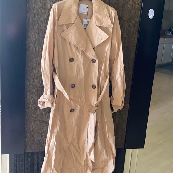 Mango Jackets & Blazers - Mango Tan Trench coat